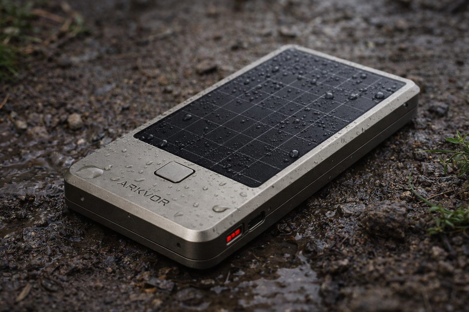 Arkvōr in wet conditions